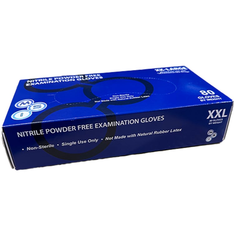 Midland Scientific Powder Free Nitrile Gloves